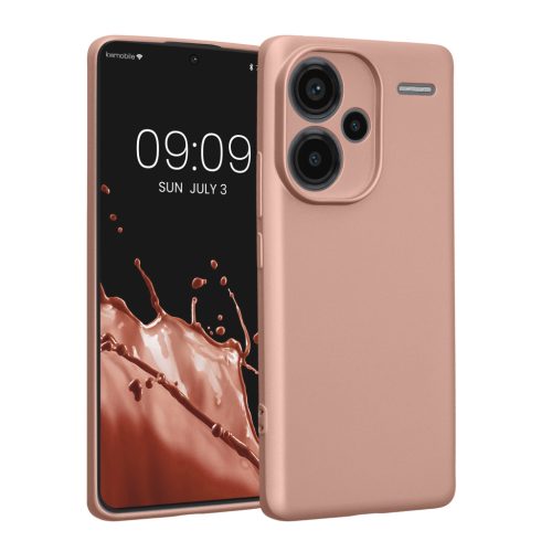 Etui Kwmobile do Xiaomi Redmi Note 13 Pro Plus 5G, różowe, silikonowe, KWM000020OL003C