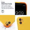 Etui Kwmobile do Apple iPhone 11, żółte, silikonowe, KWM000016XQ012C
