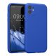 Etui Kwmobile do Apple iPhone 11, niebieskie, silikonowe, KWM000016XQ013C