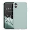 Etui Kwmobile do Apple iPhone 11, jasnozielone, silikonowe, KWM000016XQ014C