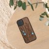 Etui Kwmobile do Apple iPhone 15, brązowe, drewno/silikon, KWM000020EG003C