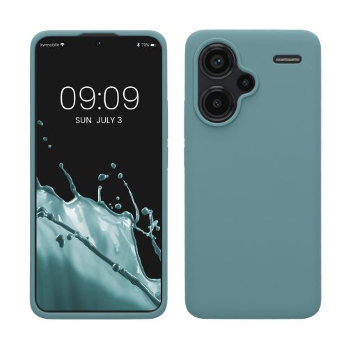 Etui Kwmobile do Xiaomi Redmi Note 13 Pro Plus 5G, jasnozielone, silikonowe, KWM000020KH010C