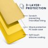 Etui Kwmobile do Xiaomi Redmi Note 13 Pro Plus 5G, żółte, silikonowe, KWM000020KH011C