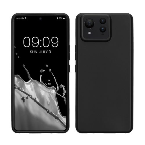 Etui Kwmobile do Asus Zenfone 11 Ultra, czarne, silikonowe, KWM000022SC001C