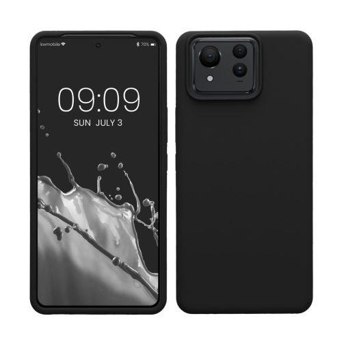 Etui Kwmobile do Asus Zenfone 11 Ultra, czarne, silikonowe, KWM000022SF001C