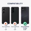 Etui Kwmobile do Asus Zenfone 11 Ultra, czarne, silikonowe, KWM000022SF001C