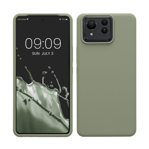Etui Kwmobile do Asus Zenfone 11 Ultra, jasnozielone, silikonowe, KWM000022SF002C
