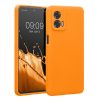 Etui Kwmobile do Motorola Moto G73, pomarańczowe, silikonowe, KWM000018HA006C