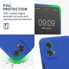Etui Kwmobile do Motorola Moto G73, niebieskie, silikonowe, KWM000018HA007C
