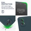 Etui Kwmobile do Motorola Moto G73, Ciemnozielone, Silikonowe, KWM000018HA008C