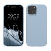 Etui Kwmobile do Apple iPhone 15, jasnoniebieskie, silikonowe, KWM000020CA008C