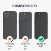 Etui Kwmobile do Apple iPhone 15, kremowe, silikonowe, KWM000020CA009C