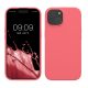 Etui Kwmobile do Apple iPhone 15, różowe, silikonowe, KWM000020CA010C