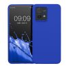 Etui Kwmobile do Motorola Moto G84, niebieskie, silikonowe, KWM000022NO009C