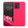 Etui Kwmobile do Motorola Moto G84, różowe, silikonowe, KWM000022NO010C