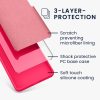 Etui Kwmobile do Motorola Moto G84, różowe, silikonowe, KWM000022NO010C