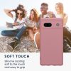 Etui Kwmobile do Google Pixel 7a, jasnoróżowe, silikonowe, KWM000019YF031C