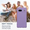 Etui Kwmobile do Google Pixel 7a, fioletowe, silikonowe, KWM000019YF032C