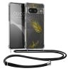 Etui Kwmobile ze smyczą do Google Pixel 8, wielokolorowe, silikonowe, KWM0000208R003C