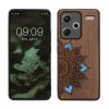 Etui Kwmobile do Xiaomi Redmi Note 13 Pro Plus 5G, brązowe, drewno/silikon, KWM000020KL005C