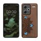 Etui Kwmobile do Xiaomi Redmi Note 13 Pro Plus 5G, brązowe, drewno/silikon, KWM000020KL005C