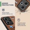 Etui Kwmobile do Xiaomi Redmi Note 13 Pro Plus 5G, brązowe, drewno/silikon, KWM000020KL005C