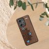 Etui Kwmobile do Xiaomi Redmi Note 13 Pro Plus 5G, brązowe, drewno/silikon, KWM000020KL005C