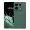 Etui Kwmobile do Xiaomi Redmi Note 13 Pro 5G, zielone, silikonowe, KWM000020LD018C