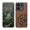 Etui Kwmobile do Xiaomi Redmi Note 13 Pro 5G, brązowe, drewno/silikon, KWM000020MN003C