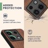 Etui Kwmobile do Xiaomi Redmi Note 13 Pro 5G, brązowe, drewno/silikon, KWM000020MN003C