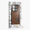 Etui Kwmobile do Xiaomi Redmi Note 13 Pro 5G, brązowe, drewno/silikon, KWM000020MN003C
