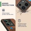 Etui Kwmobile do Xiaomi Redmi Note 13 Pro 5G, brązowe, drewno/silikon, KWM000020MN004C
