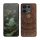 Etui Kwmobile do Xiaomi Redmi Note 13 Pro 5G, brązowe, drewno/silikon, KWM000020MN005C