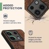 Etui Kwmobile do Xiaomi Redmi Note 13 Pro 5G, brązowe, drewno/silikon, KWM000020MN005C