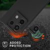 Etui Kwmobile ze smyczą do Xiaomi Redmi Note 13 Pro 5G, czarne, silikonowe, KWM000020NG003C
