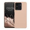 Etui Kwmobile do Xiaomi Poco C65/Redmi 13C, kremowe, silikonowe, KWM000020KM003C