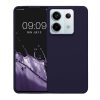 Etui Kwmobile do Xiaomi Redmi Note 13 Pro 5G, ciemnoniebieskie, silikonowe, KWM000020LF012C