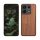 Etui Kwmobile do Xiaomi Redmi Note 13 Pro 5G, brązowe, drewno/silikon, KWM000020LJ004C