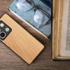 Etui Kwmobile do Xiaomi Redmi Note 13, brązowe, drewno/silikon, KWM000020LO002C