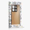 Etui Kwmobile do Xiaomi Redmi Note 13, brązowe, drewno/silikon, KWM000020LO002C