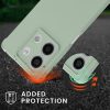 Etui Kwmobile ze smyczą do Xiaomi Redmi Note 13, jasnozielone, silikonowe, KWM000020NC004C