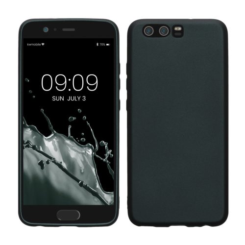 Etui Kwmobile do Huawei P10, zielone, silikonowe, KWM000008AE002C