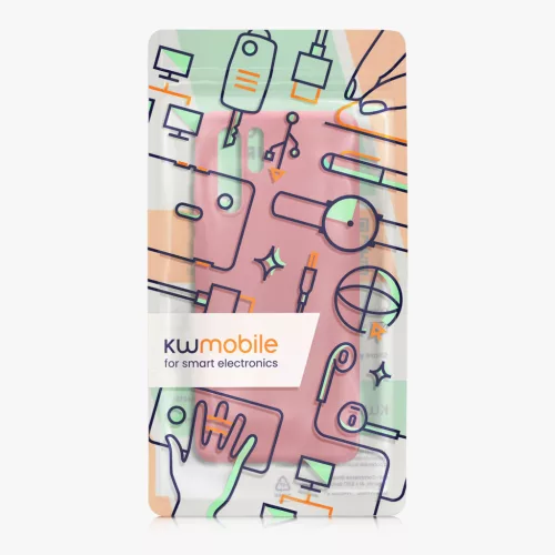 Etui Kwmobile do Huawei P30 Pro, ciemnoróżowe, silikonowe, KWM000009MI015C