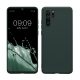 Etui Kwmobile do Huawei P30 Pro, ciemnozielone, silikonowe, KWM000009MI017C