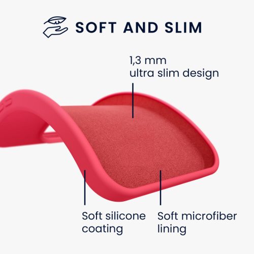 Etui Kwmobile do Apple iPhone SE (2022)/iPhone SE (2020)/iPhone 8, różowe, silikonowe, KWM000010IU099C