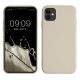 Etui Kwmobile do Apple iPhone 11, kremowe, silikonowe, KWM000010SX074C