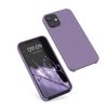 Etui Kwmobile do Apple iPhone 12 Mini, Fioletowe, Silikonowe, KWM000011JO066C