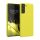 Etui Kwmobile do Samsung Galaxy S21, żółte, silikonowe, KWM000012BT079C