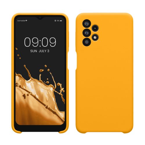 Etui Kwmobile do Samsung Galaxy A32 5G, żółte, silikonowe, KWM000012IW055C
