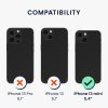 Etui Kwmobile do Apple iPhone 13 Mini, ciemnoczerwone, silikonowe, KWM000013OU058C